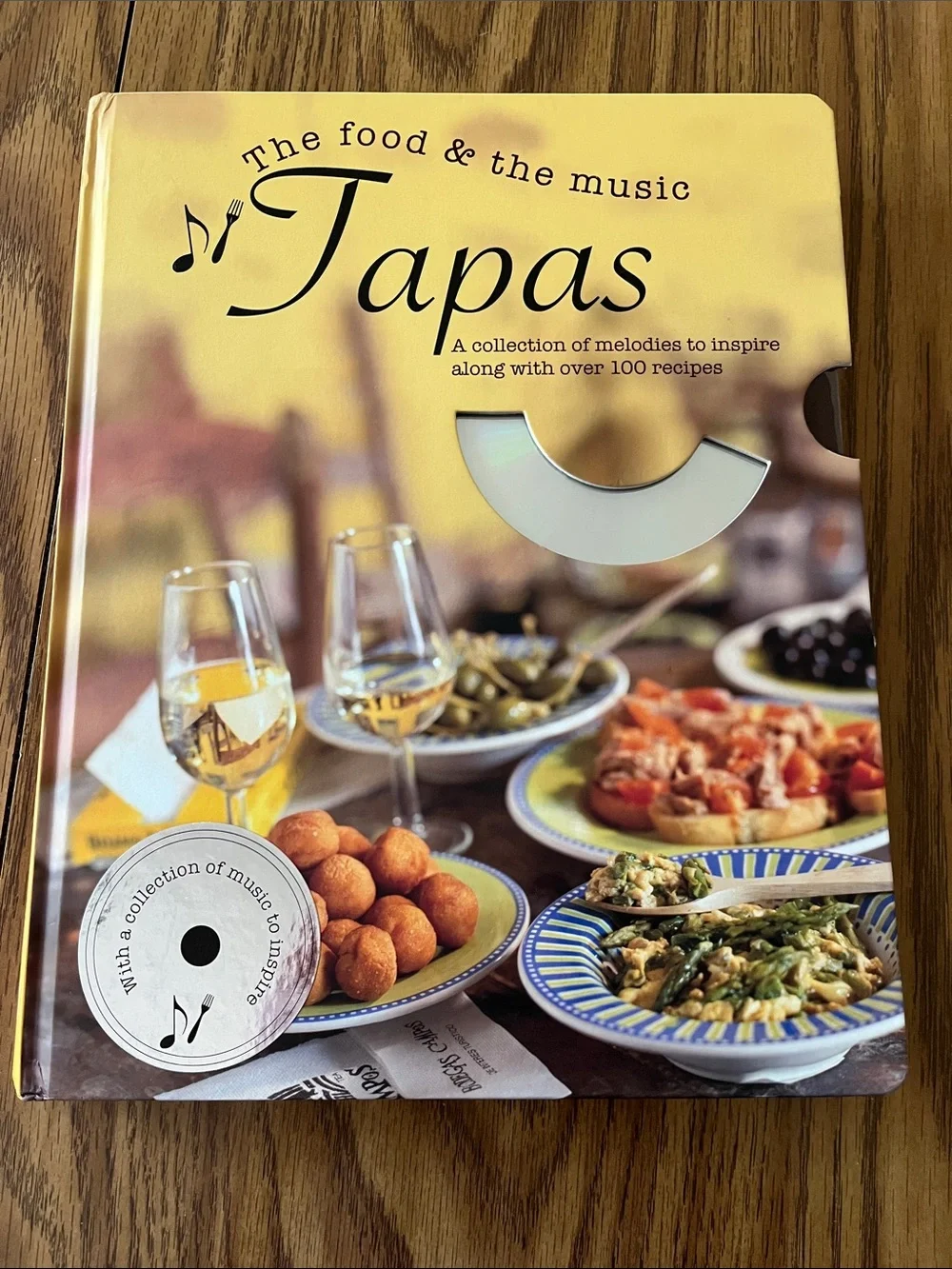 Tapas Cookbook with Music CD